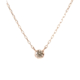 K10 PG １石ダイヤモンド ネックレス | Samantha Tiara | 詳細画像1 