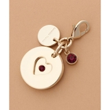 ゴールド | バースデーストーンカラービジューファスナーチャーム（2月） | Samantha Thavasa