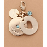 バースデーストーンカラービジューファスナーチャーム（3月） | Samantha Thavasa | 詳細画像3 