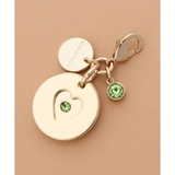 ゴールド | バースデーストーンカラービジューファスナーチャーム（8月） | Samantha Thavasa