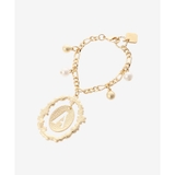 オーバルフラワーイニシャルバッグチャーム(A) | & chouette | 詳細画像2 