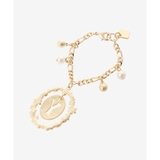 オーバルフラワーイニシャルバッグチャーム(Y) | & chouette | 詳細画像2 