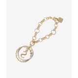 ゴールド | サークルイニシャルチャーム S | & chouette