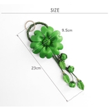 バッグチャーム フラワー デザイン 本革 レディース | sankyo shokai  | 詳細画像5 