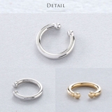 シンプル フープ イヤーカフ | sankyo shokai  | 詳細画像6 