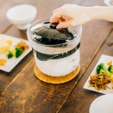 ＨＡＲＩＯ ガラスのレンジご飯釜 1～2合 | 食器とキッチン用品のmotte+ | 詳細画像5 