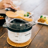 ＨＡＲＩＯ ガラスのレンジご飯釜 1～2合 | 食器とキッチン用品のmotte+ | 詳細画像6 