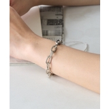 シルバーアンカーチェーンブレスレット シェーヌダンクル風 6175 | SETUP7【WOMEN】 | 詳細画像19 