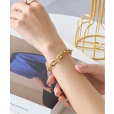 ゴールド系その他2 | シルバーアンカーチェーンブレスレット シェーヌダンクル風 6175 | SETUP7【WOMEN】