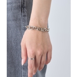 シルバー | シルバーアンカーチェーンブレスレット シェーヌダンクル風 6175 | SETUP7【WOMEN】