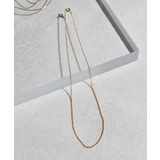 【SETUP7】真鍮ゴールドチェーンネックレス 40cm Type-B NKS | SETUP7【MEN】 | 詳細画像1
