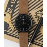 ベージュ | EC限定 ビッグフェイスジャパンムーブメントスマートデザインウォッチ FDC105 | SETUP7【WOMEN】