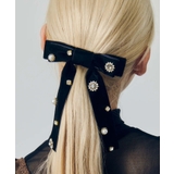 【GOLDY】デコラティブ ベロア リボン バレッタ 6241103 | SETUP7【WOMEN】 | 詳細画像8 