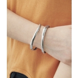 【GOLDY】アレルギー対応 ダブルラインバングル ステンレス 4250450 | SETUP7【WOMEN】 | 詳細画像2 