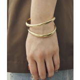 ゴールド | 【GOLDY】アレルギー対応 ダブルラインバングル ステンレス 4250450 | SETUP7【WOMEN】