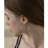 シルバー | 【Merry Gem】サークルフープピアス TYPE-1 KNF-TP | SETUP7【WOMEN】