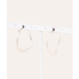 シルバー系1 | 【GOLDY】ニュアンスフープピアス 1230713 | SETUP7【WOMEN】