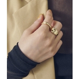 ゴールド | 【GOLDY】2個セット メタルリング 5250904 | SETUP7【WOMEN】