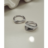 シルバー | 【GOLDY】2個セット メタルリング 5250904 | SETUP7【WOMEN】