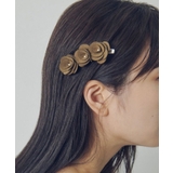 ブラウン | 【GOLDY】フラワーヘアクリップ 6250901 | SETUP7【WOMEN】
