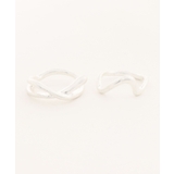 シルバー系1 | 【GOLDY】2個セット ニュアンスリング 5250905 | SETUP7【WOMEN】