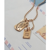 ゴールド | ヴィンテージ ドッグタックス プレート | SETUP7【WOMEN】