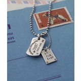 シルバー | ヴィンテージ ドッグタックス プレート | SETUP7【WOMEN】