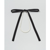 【GOLDY】ベロア タイ パール ネックレス 3251009 | SETUP7【WOMEN】 | 詳細画像3 