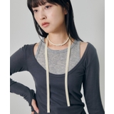 【GOLDY】ベロア タイ パール ネックレス 3251009 | SETUP7【WOMEN】 | 詳細画像4 