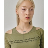 【GOLDY】レタリング プレート チェーン ネックレス 3251013 | SETUP7【WOMEN】 | 詳細画像6 