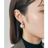 【GOLDY】ビッグ パール ２WAY ピアス 1251010 | SETUP7【WOMEN】 | 詳細画像6 