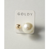 ゴールド | 【GOLDY】ビッグ パール ２WAY ピアス 1251010 | SETUP7【WOMEN】