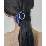 ネイビー | 【GOLDY】ベロア メタル ポニー フック 6251003 | SETUP7【WOMEN】