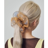 オレンジ | 【GOLDY】ラメオーガンジーシュシュ ハートリング 6251202 | SETUP7【WOMEN】