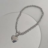 リングハートネックレス レディース メンズ ユニセックス ストリート 韓国 | sevens | 詳細画像4