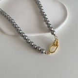 2wayボールチェーンネックレス 韓国 ストリート アクセサリー ユニセックス | sevens | 詳細画像6