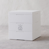ホワイト | 重箱 3段 スクエア | shop kilakila