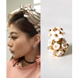 春新作 フラワーモチーフピアス ma | ShopNikoNiko | 詳細画像2