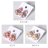 春新作 フラワーモチーフピアス ma | ShopNikoNiko | 詳細画像8