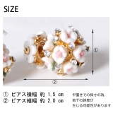 春新作 フラワーモチーフピアス ma | ShopNikoNiko | 詳細画像9
