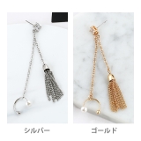 冬新作 チェーンタッセルピアス ma | ShopNikoNiko | 詳細画像9 
