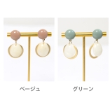 石モチーフピアス ma 小物 | ShopNikoNiko | 詳細画像2