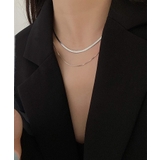 シルバー | 春新作 スネークチェーン ゴールドネックレス | ShopNikoNiko