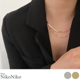 春新作 スネークチェーン ゴールドネックレス | ShopNikoNiko | 詳細画像1