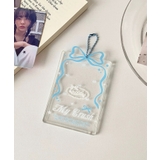 ブルー | 冬新作 リボンデザイン クリア | ShopNikoNiko