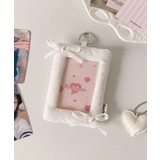 ホワイト | 冬新作 ダブルリボン クッション | ShopNikoNiko