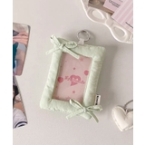 グリーン | 冬新作 ダブルリボン クッション | ShopNikoNiko