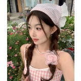 冬新作 ギンガムチェックリル カチューシャ型 | ShopNikoNiko | 詳細画像5 