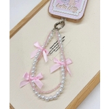 ピンク | 冬新作 リボン フェイクパール | ShopNikoNiko