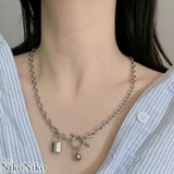夏新作 南京錠モチーフ シルバー | ShopNikoNiko | 詳細画像1 